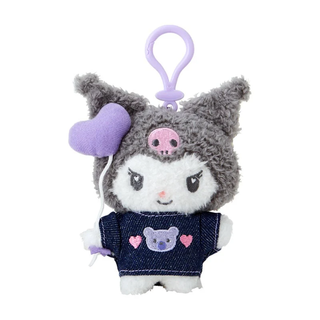 Sanrio Denim Patch Plush Mascot Clip