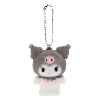 Sanrio Flocked Keychain Mascot