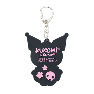 Kuromi Floral Kimono Key Ring