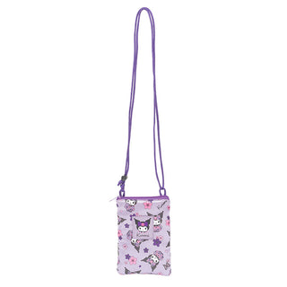 Kuromi Floral Kimono Shoulder Pouch