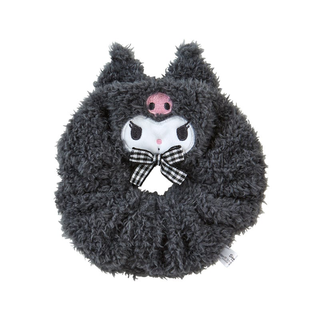 Sanrio Gingham Bow Cozy Plush Scrunchie