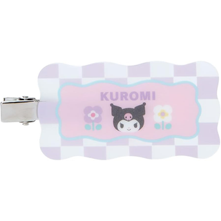 Sanrio Pastel Check Hair Clip Set