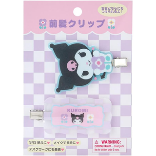 Sanrio Pastel Check Hair Clip Set