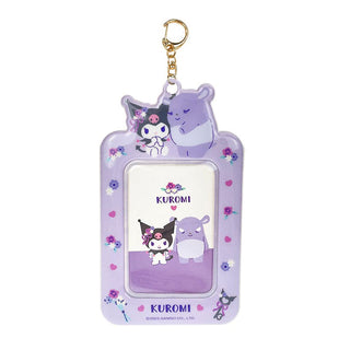 Kuromi Flower Ribbon Card Case