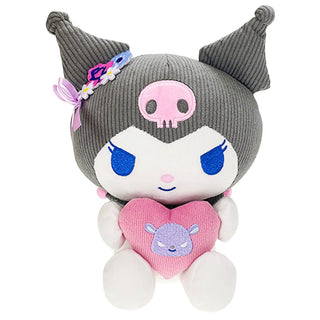 Kuromi Flower Ribbon 8" Plush