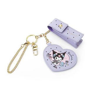 Kuromi Romikyun Room Lip Case Keychain