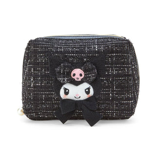 Sanrio Sparkle Tweed Mini Zipper Pouch