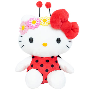 Sanrio Ladybug Flower Bean Doll