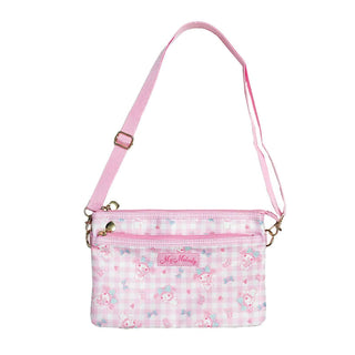 Sanrio Ribbon Gingham Crossbody Bag