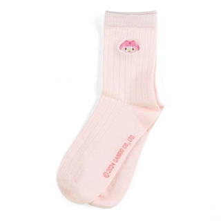 Sanrio Classic Embroidered Crew Socks