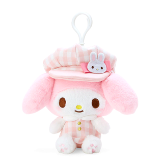 Sanrio Gingham Casquette Mascot Clip