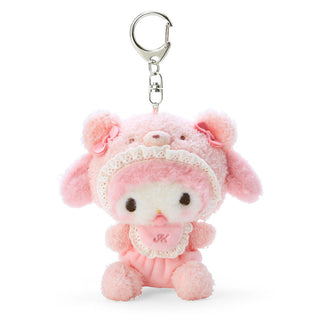 Sanrio Latte Kuma Baby Plush Mascot Keychain