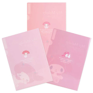 Sanrio Expressions 3-pc Clear File Folder Set