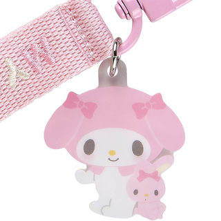 Sanrio Embroidered Logo Keychain