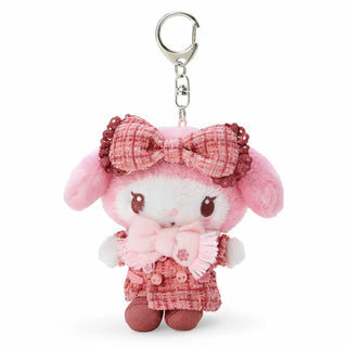 Sanrio Sparkle Tweed Plush Mascot Keychain