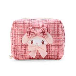 Sanrio Sparkle Tweed Mini Zipper Pouch