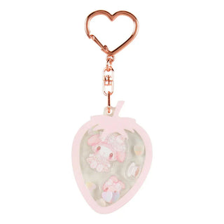 My Melody White Strawberry Key Ring Blind Box