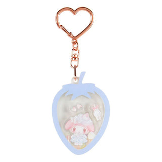 My Melody White Strawberry Key Ring Blind Box