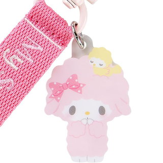 Sanrio Embroidered Logo Keychain