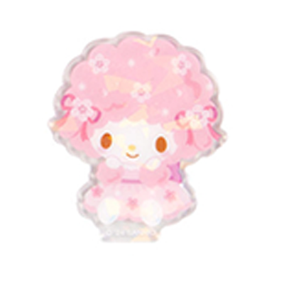 Sanrio Pack Your Own Sakura Shaker Keychain: Character Charm