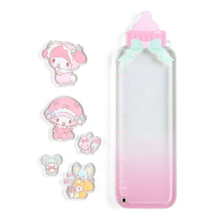 Sanrio Baby Bottle Acrylic Charm Keychain