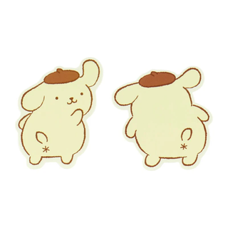 Pompompurin Oshiri Puri Puri Purin Stickers