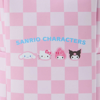 Sanrio Pastel Check Clear Convertible Mini Tote