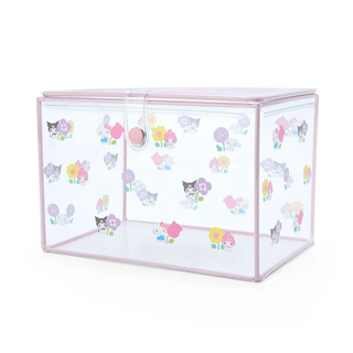 Sanrio Pastel Check Clear Storage Case