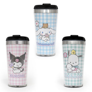 Sanrio Pastel Checkers Tumbler