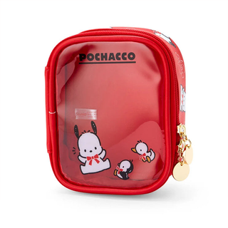 Pochacco 35th Anniversary Red Ribbon Window Pouch