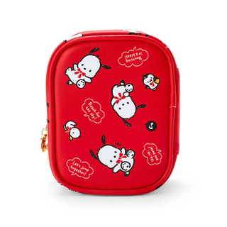 Pochacco 35th Anniversary Red Ribbon Window Pouch