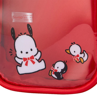 Pochacco 35th Anniversary Red Ribbon Window Pouch