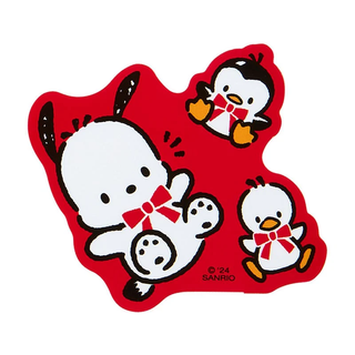 Pochacco 35th Anniversary Red Ribbon 10-pc Sticker Pack