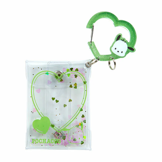 Sanrio Colorful Heart Carabiner Clear Pouch