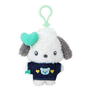 Sanrio Denim Patch Plush Mascot Clip