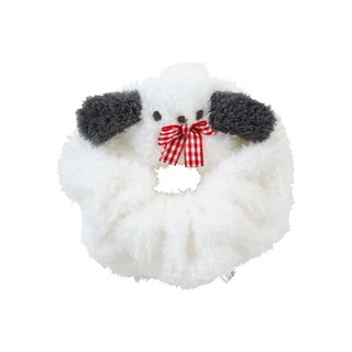 Sanrio Gingham Bow Cozy Plush Scrunchie