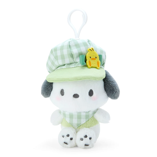 Sanrio Gingham Casquette Mascot Clip