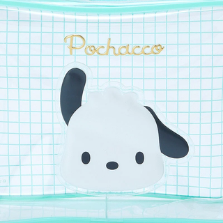 Sanrio Clear Grid Zipper Pouch