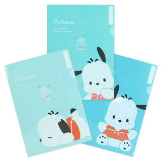 Sanrio Expressions 3-pc Clear File Folder Set