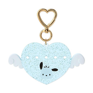 Sanrio Angel Heart Customizable Name Keychain