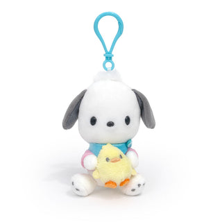 Sanrio Pastel Checkers Plush Mascot Clip