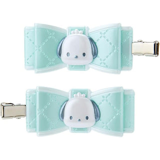 Sanrio Quilt Ribbon Hair Clip Set