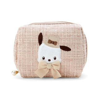 Sanrio Sparkle Tweed Mini Zipper Pouch