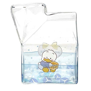 Sanrio Characters Kawaii Glass Milk Carton Cup