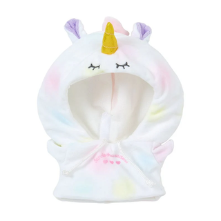 Sanrio Pitatto Friends Medium Dress Up Doll Unicorn Hoodie