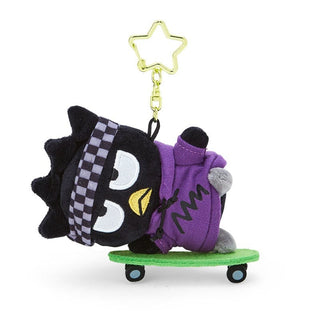 Sanrio Skateboard Plush Mascot Keychain