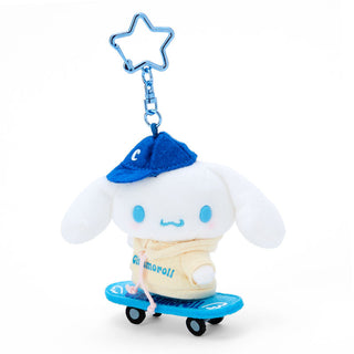 Sanrio Skateboard Plush Mascot Keychain