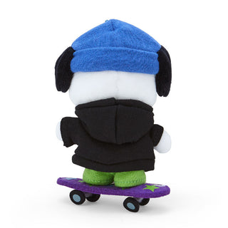 Sanrio Skateboard Plush Mascot Keychain