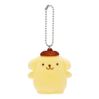 Sanrio Flocked Keychain Mascot