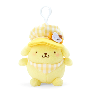 Sanrio Gingham Casquette Mascot Clip